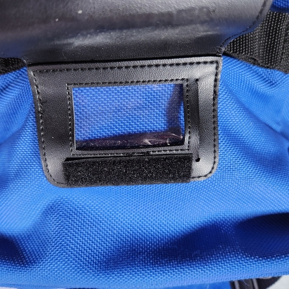 Delsey Carry-On Weekender Travel Duffle Bag w/ Strap Red/Black/Blue 2 available. - Picture 10 of 13